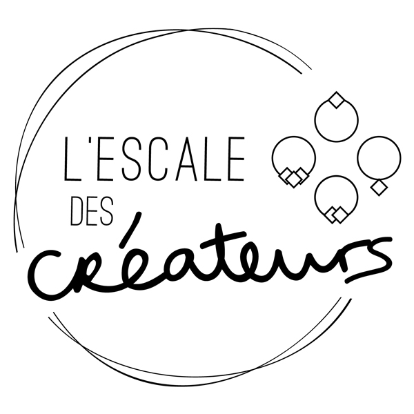 Logo lEscale des Créateurs GRAPHISTE ILLUSTRATRICE FREELANCE Rennes